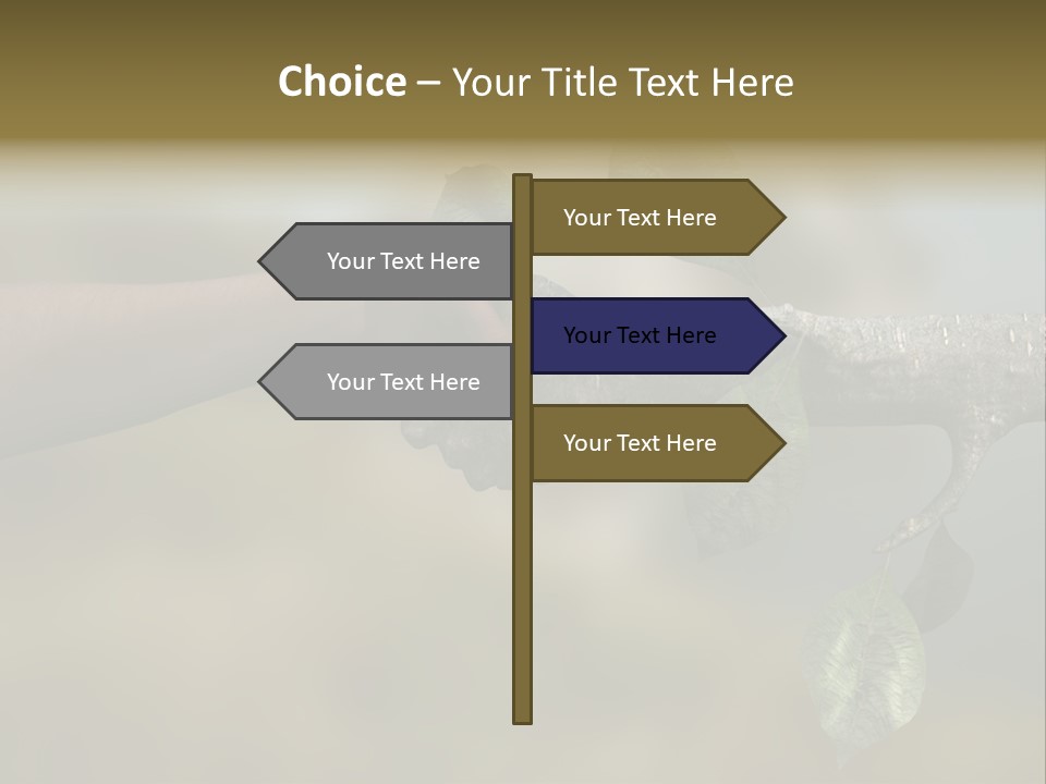 Concept Care Environmentalism PowerPoint Template