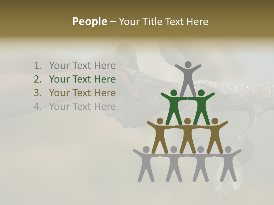 Concept Care Environmentalism PowerPoint Template