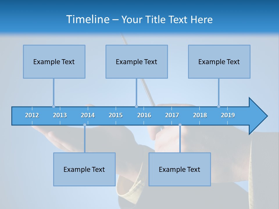 Order People Conductor PowerPoint Template