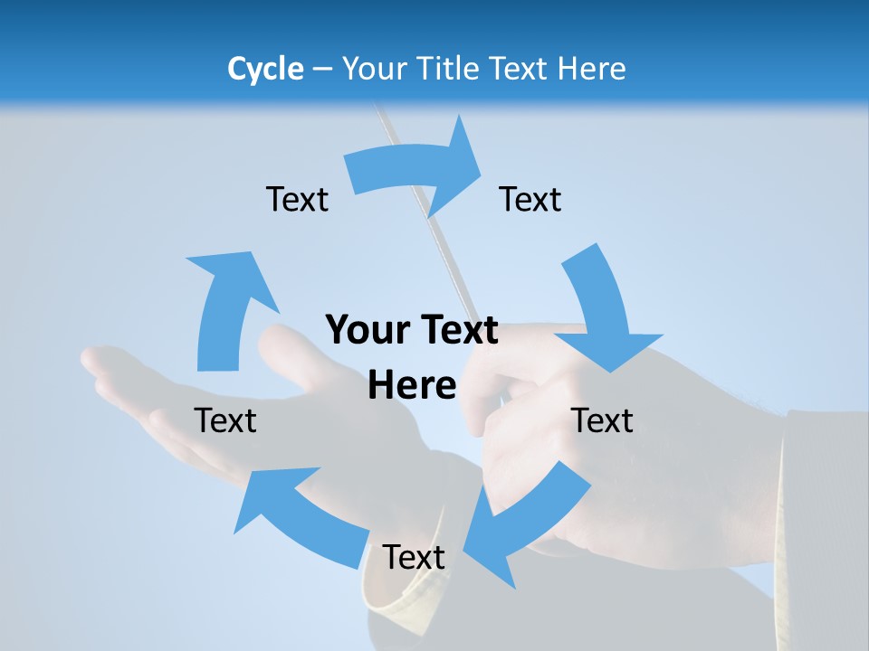 Order People Conductor PowerPoint Template