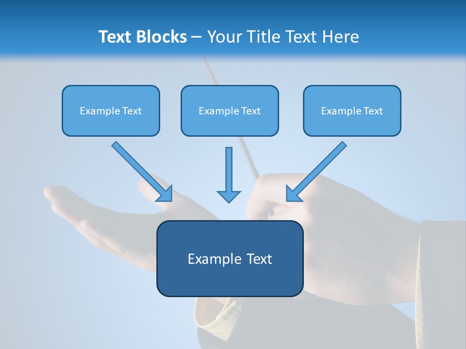 Order People Conductor PowerPoint Template