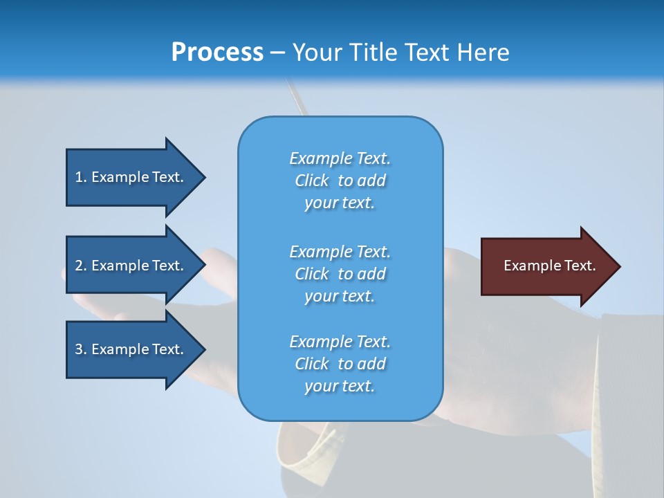 Order People Conductor PowerPoint Template