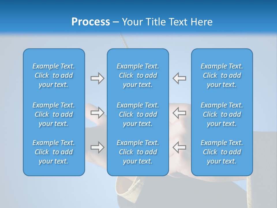 Order People Conductor PowerPoint Template
