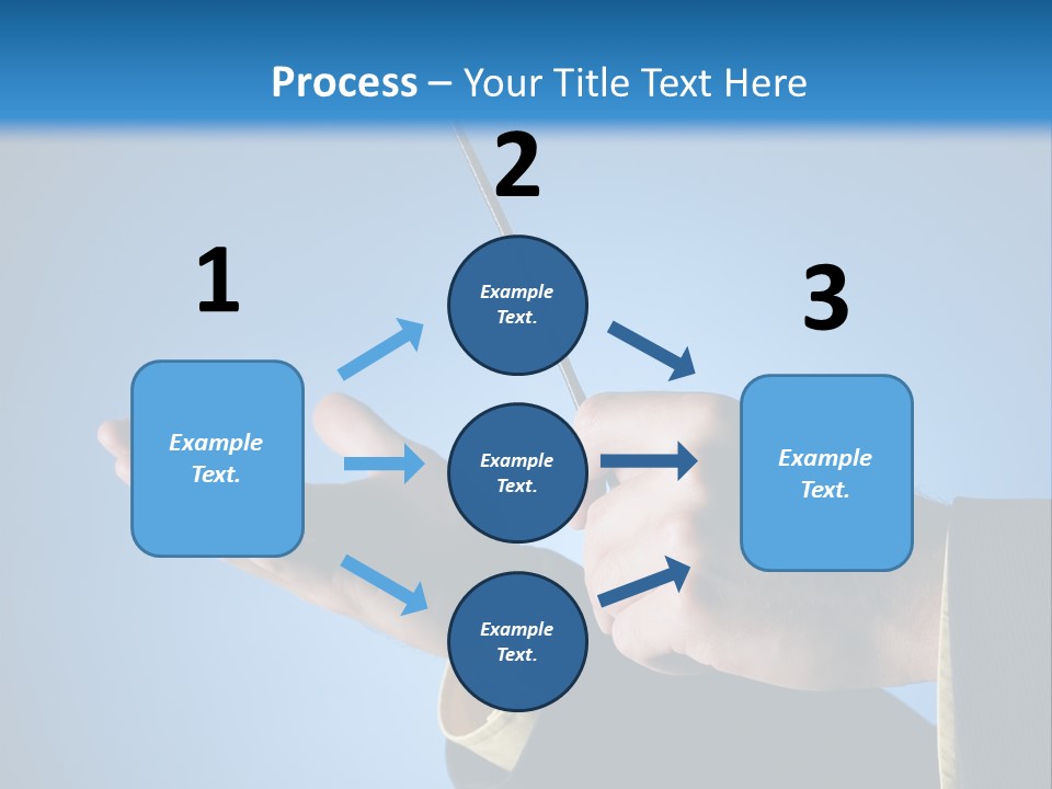 Order People Conductor PowerPoint Template