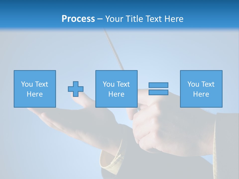 Order People Conductor PowerPoint Template