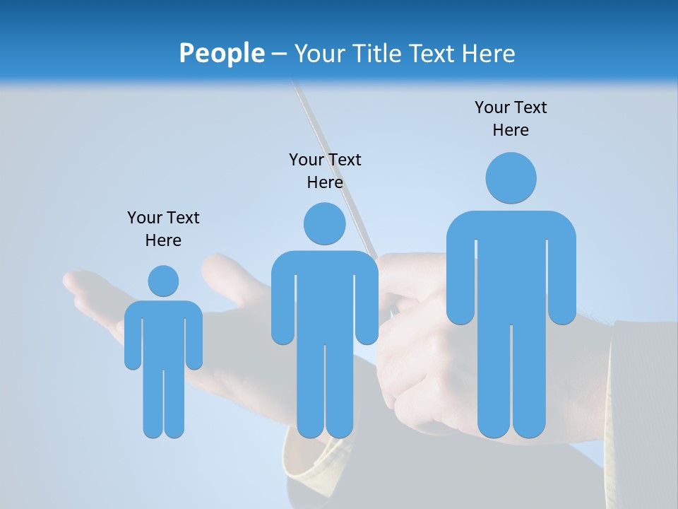 Order People Conductor PowerPoint Template