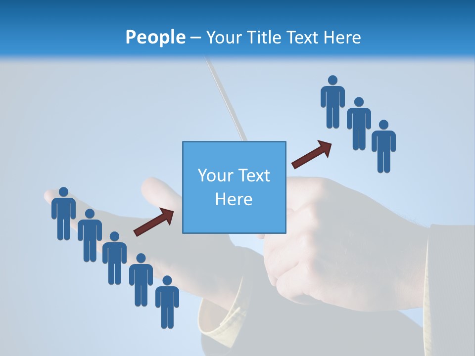 Order People Conductor PowerPoint Template