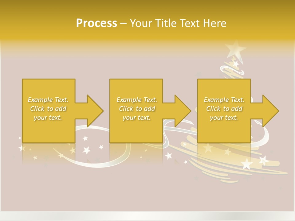 Decorated Stars Red PowerPoint Template