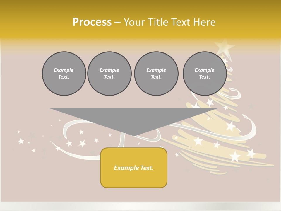 Decorated Stars Red PowerPoint Template