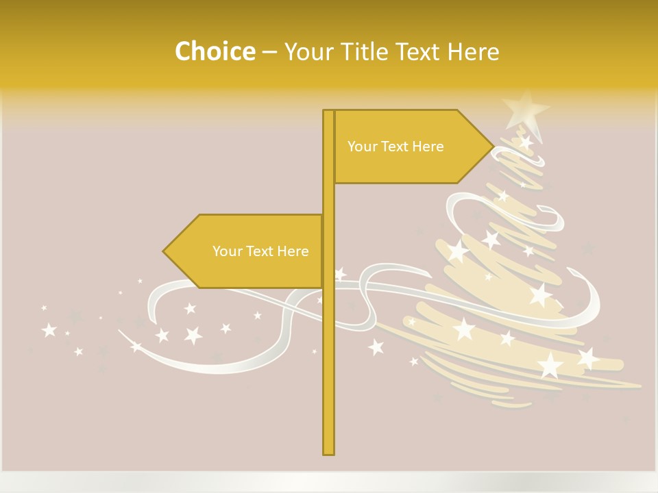 Decorated Stars Red PowerPoint Template