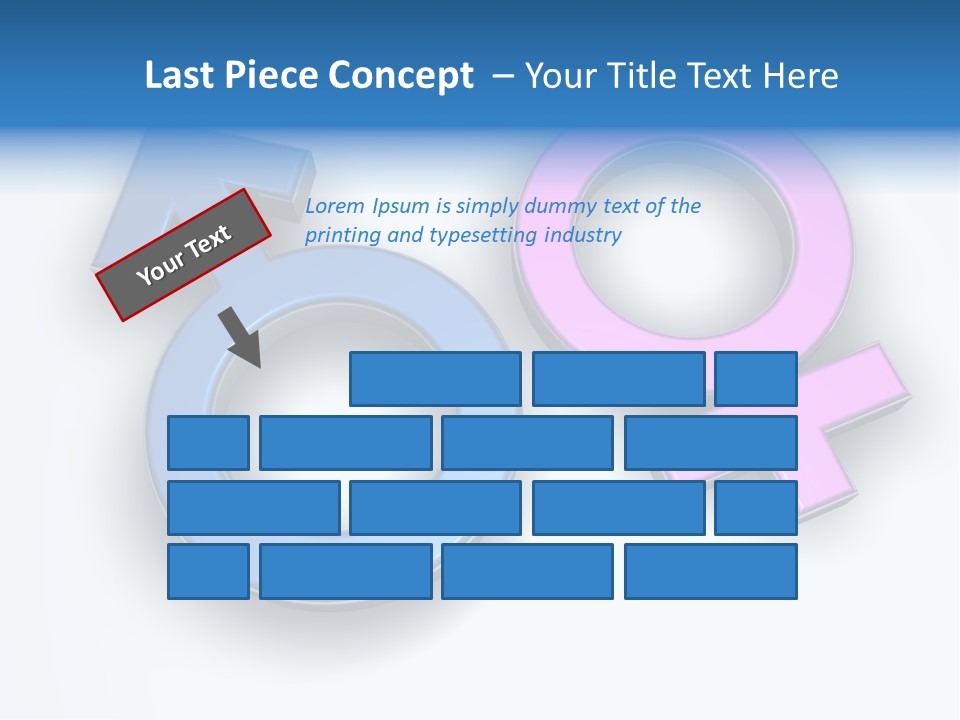 Conceptual Symbol Key PowerPoint Template