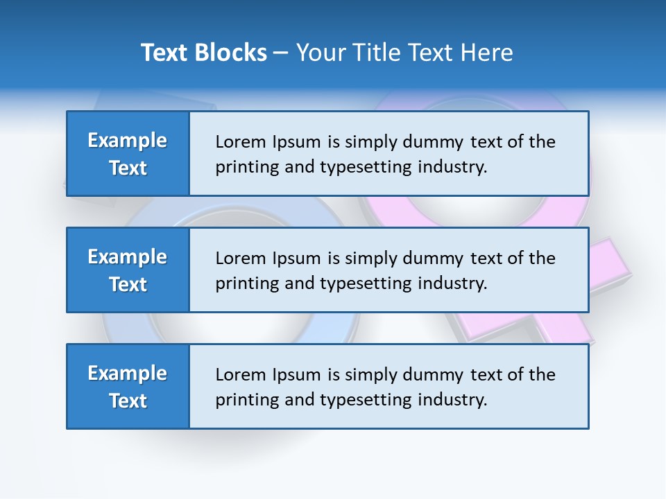 Conceptual Symbol Key PowerPoint Template