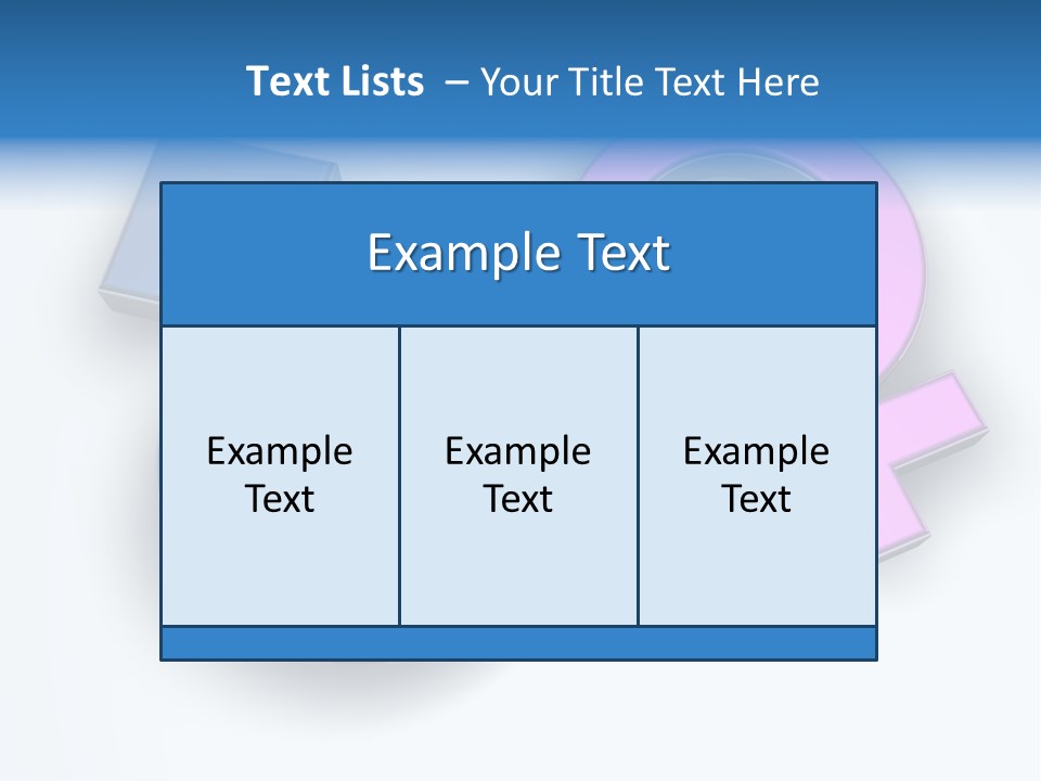 Conceptual Symbol Key PowerPoint Template