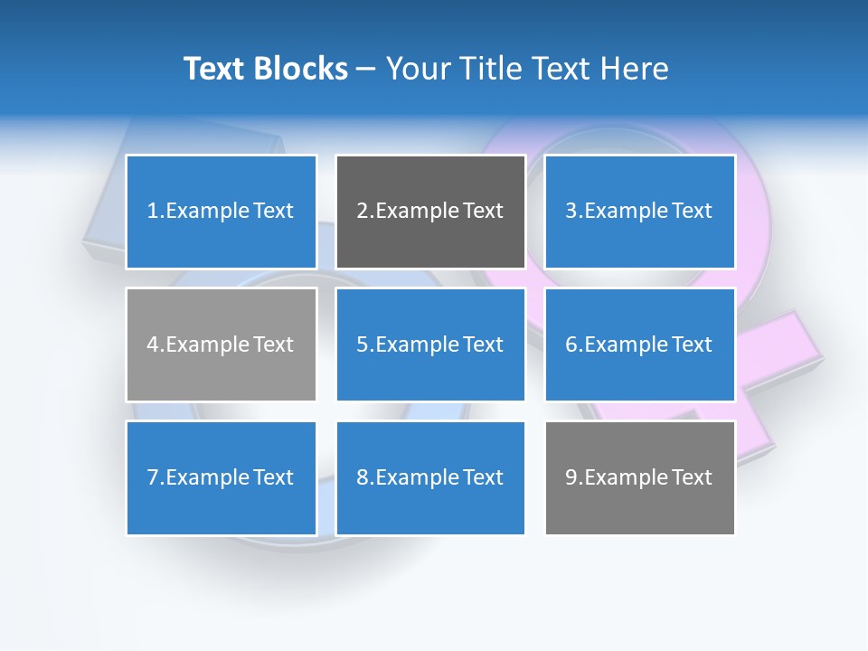 Conceptual Symbol Key PowerPoint Template