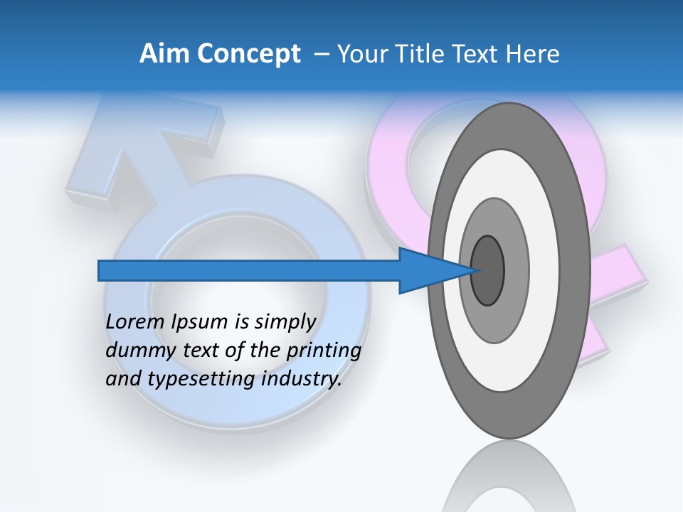 Conceptual Symbol Key PowerPoint Template