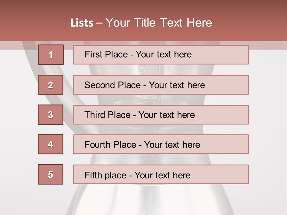 Green Vegetables Blade PowerPoint Template