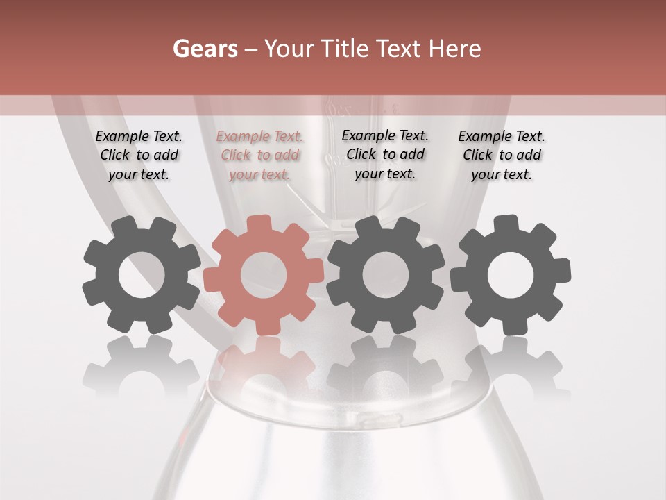 Green Vegetables Blade PowerPoint Template