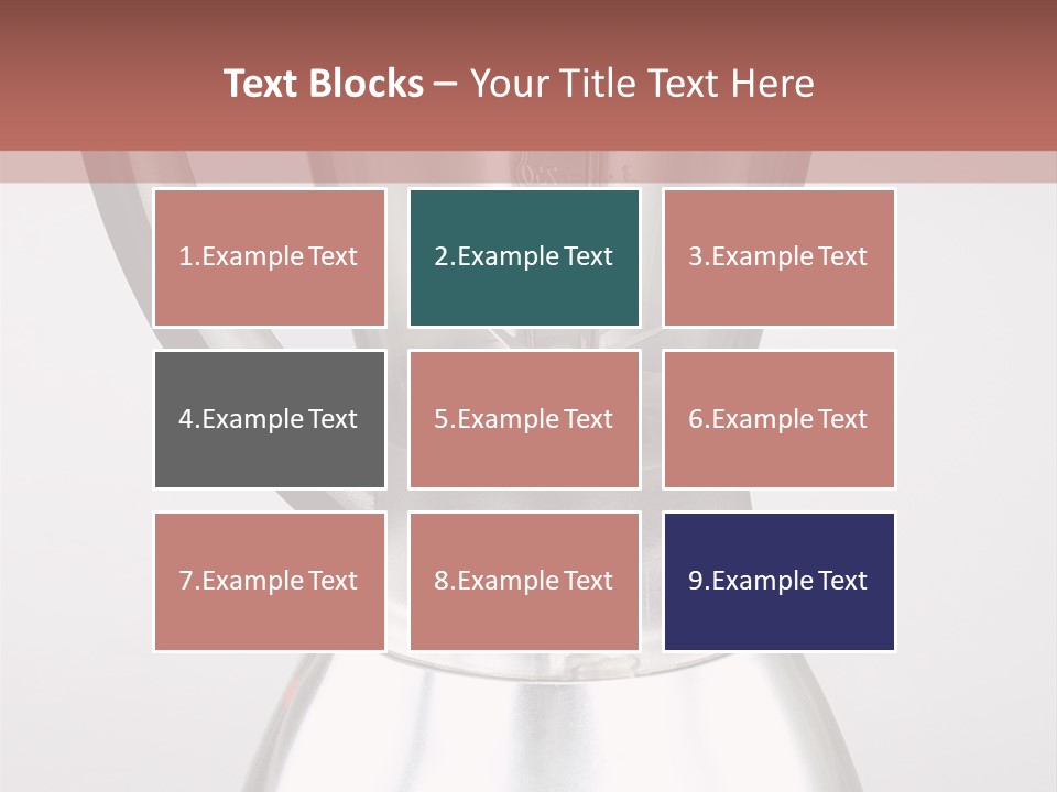 Green Vegetables Blade PowerPoint Template