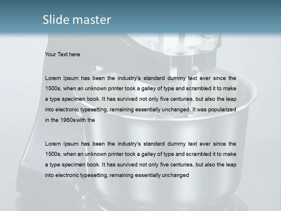 Egg Closeup Dine PowerPoint Template
