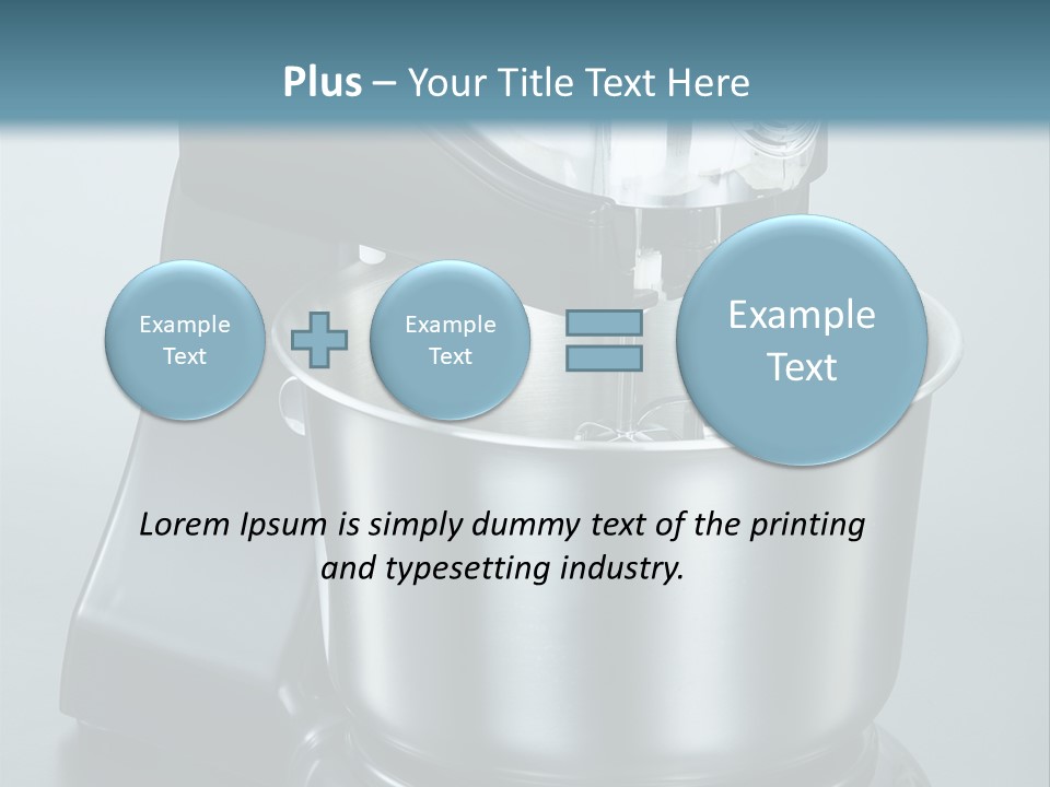 Egg Closeup Dine PowerPoint Template