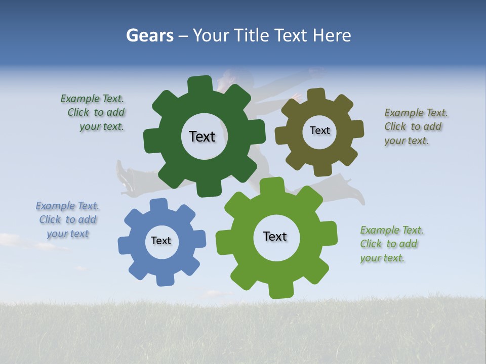 Air Successful Healthy PowerPoint Template