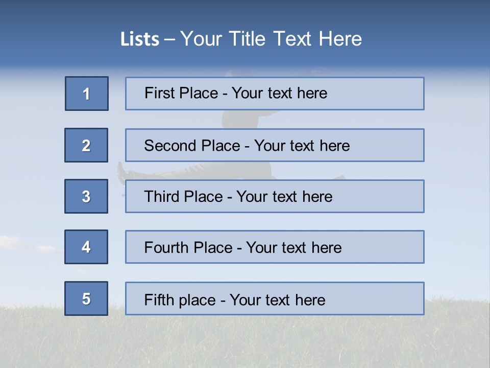 Air Successful Healthy PowerPoint Template