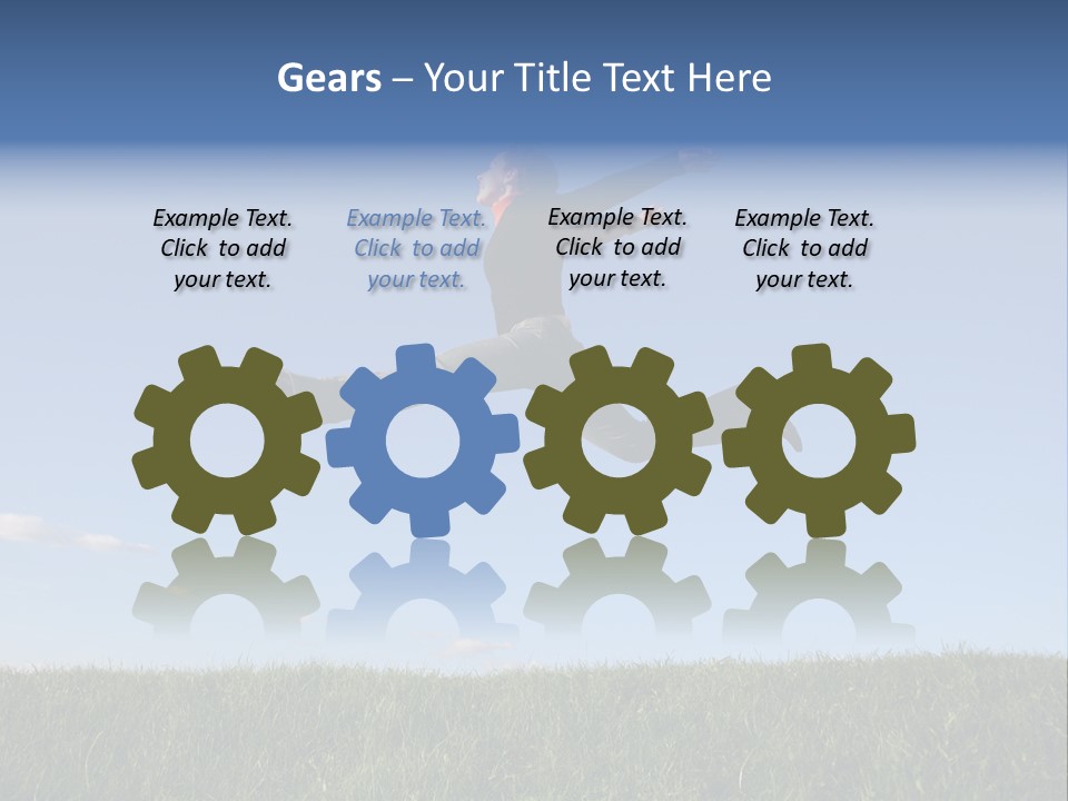 Air Successful Healthy PowerPoint Template