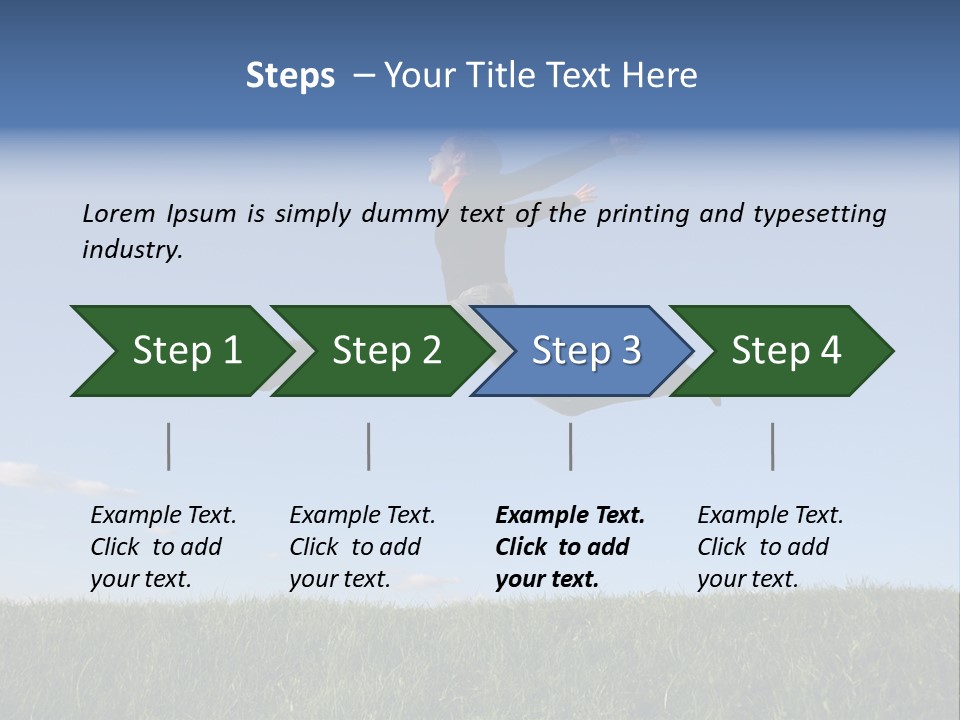 Air Successful Healthy PowerPoint Template