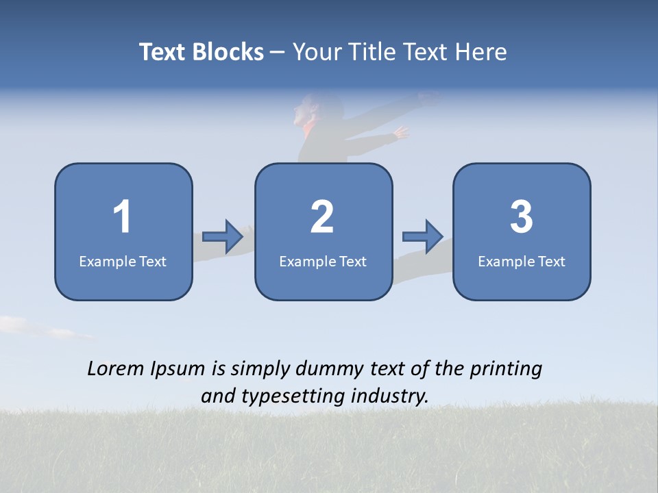 Air Successful Healthy PowerPoint Template