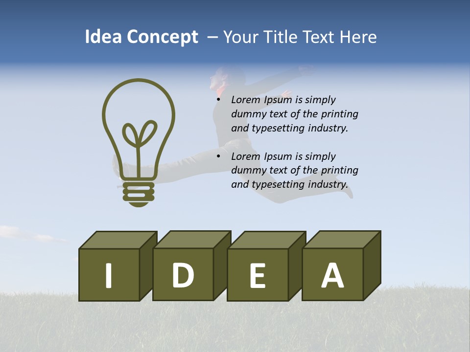 Air Successful Healthy PowerPoint Template
