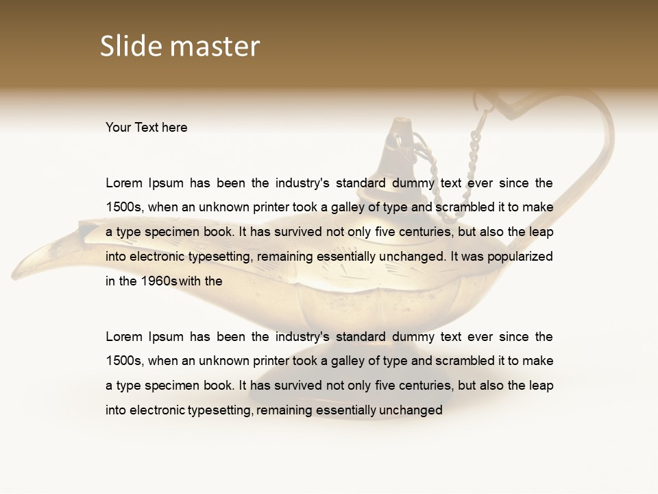 Qatar Baghdad Grant PowerPoint Template