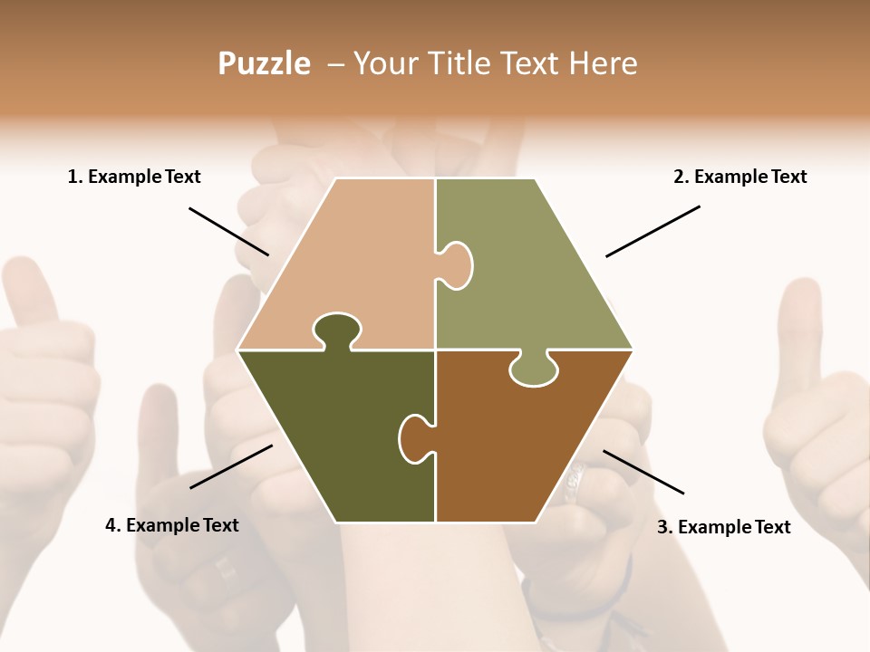 Girls Sign Joy PowerPoint Template