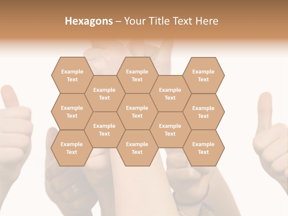 Girls Sign Joy PowerPoint Template