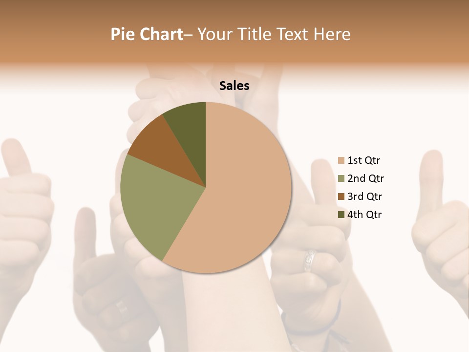 Girls Sign Joy PowerPoint Template