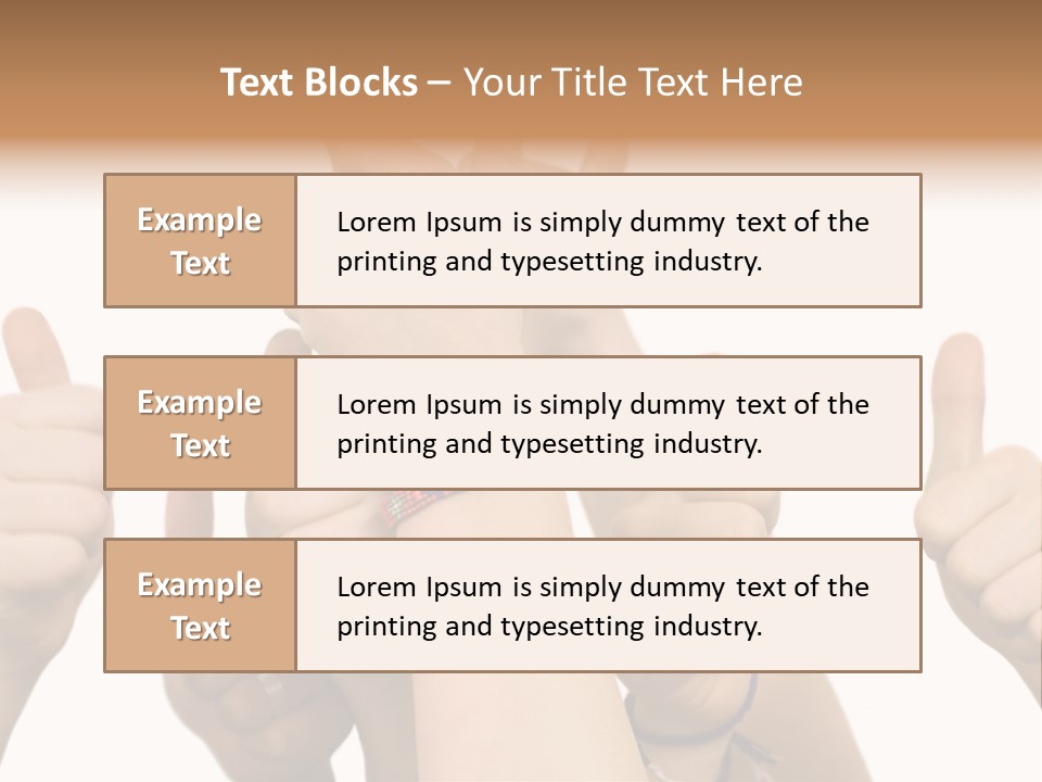 Girls Sign Joy PowerPoint Template