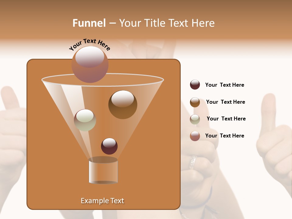 Girls Sign Joy PowerPoint Template