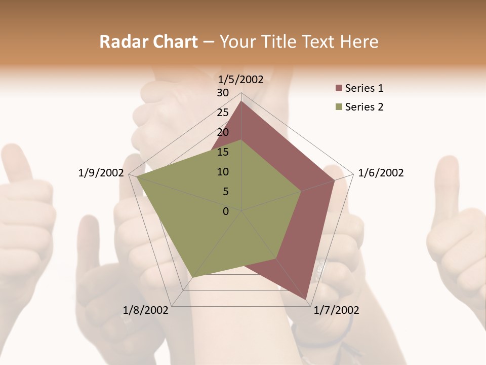 Girls Sign Joy PowerPoint Template