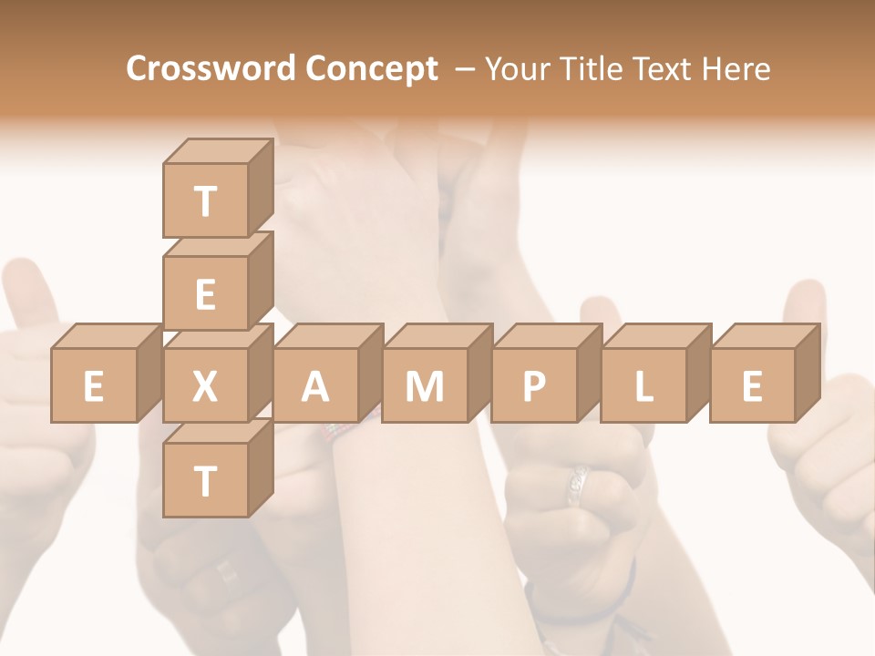 Girls Sign Joy PowerPoint Template