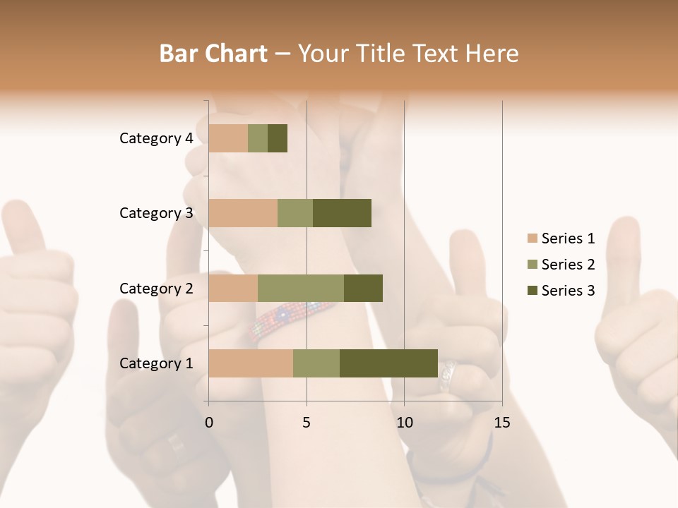 Girls Sign Joy PowerPoint Template