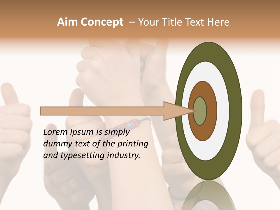 Girls Sign Joy PowerPoint Template