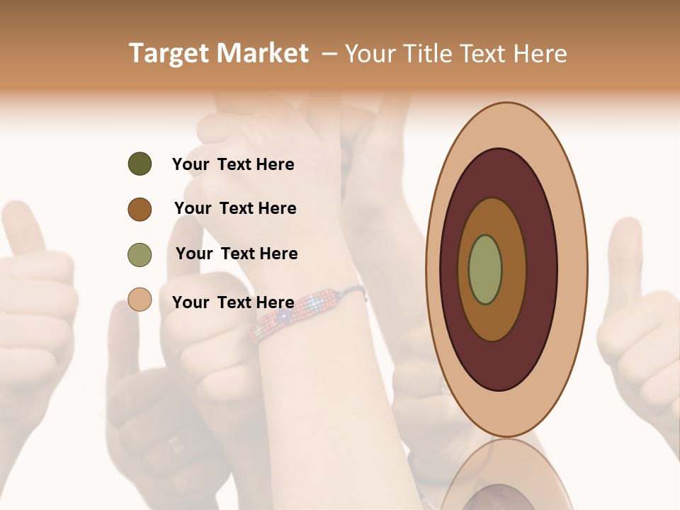 Girls Sign Joy PowerPoint Template