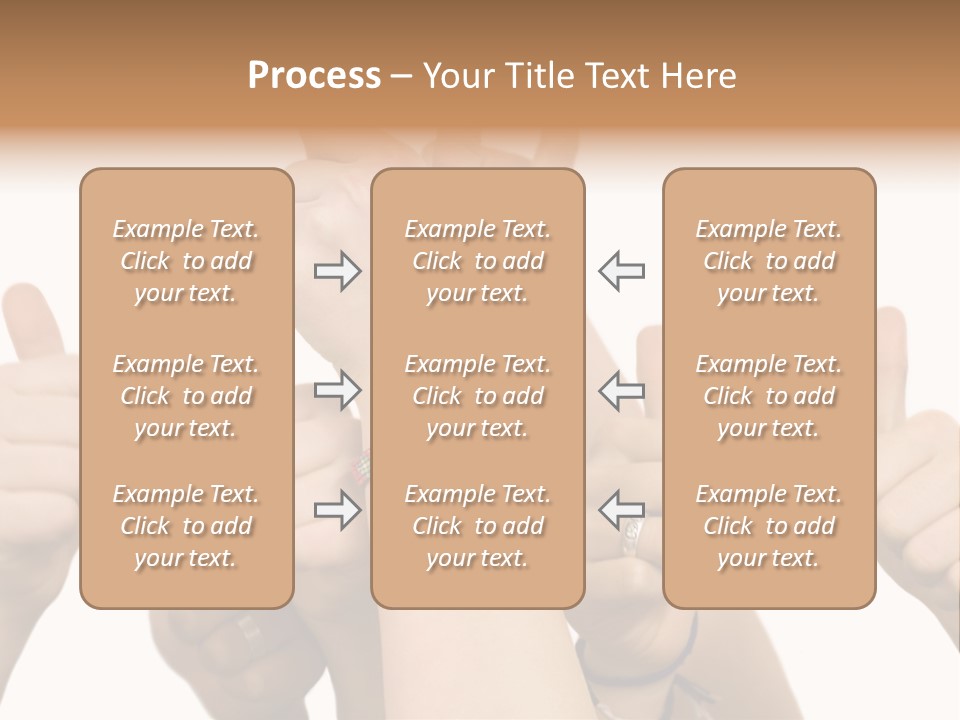 Girls Sign Joy PowerPoint Template