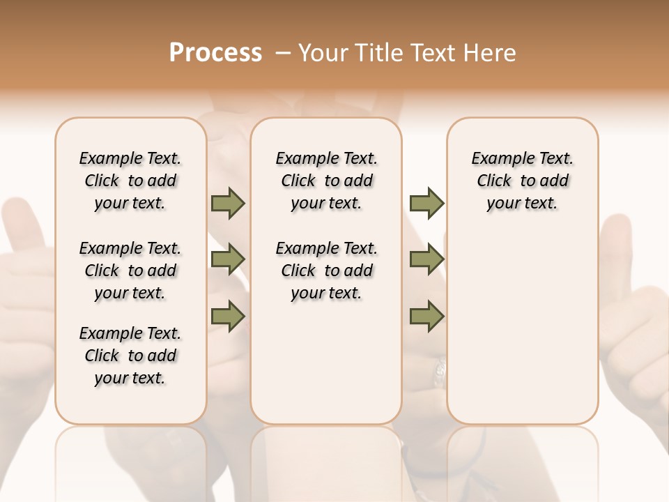 Girls Sign Joy PowerPoint Template