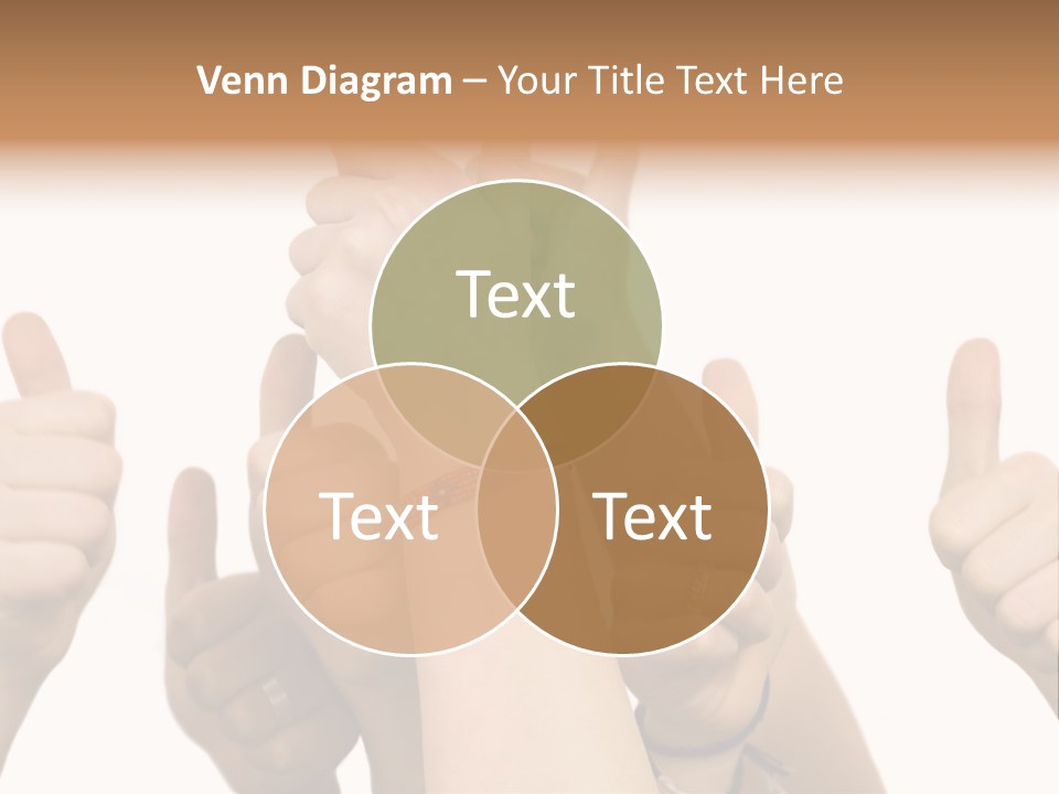 Girls Sign Joy PowerPoint Template