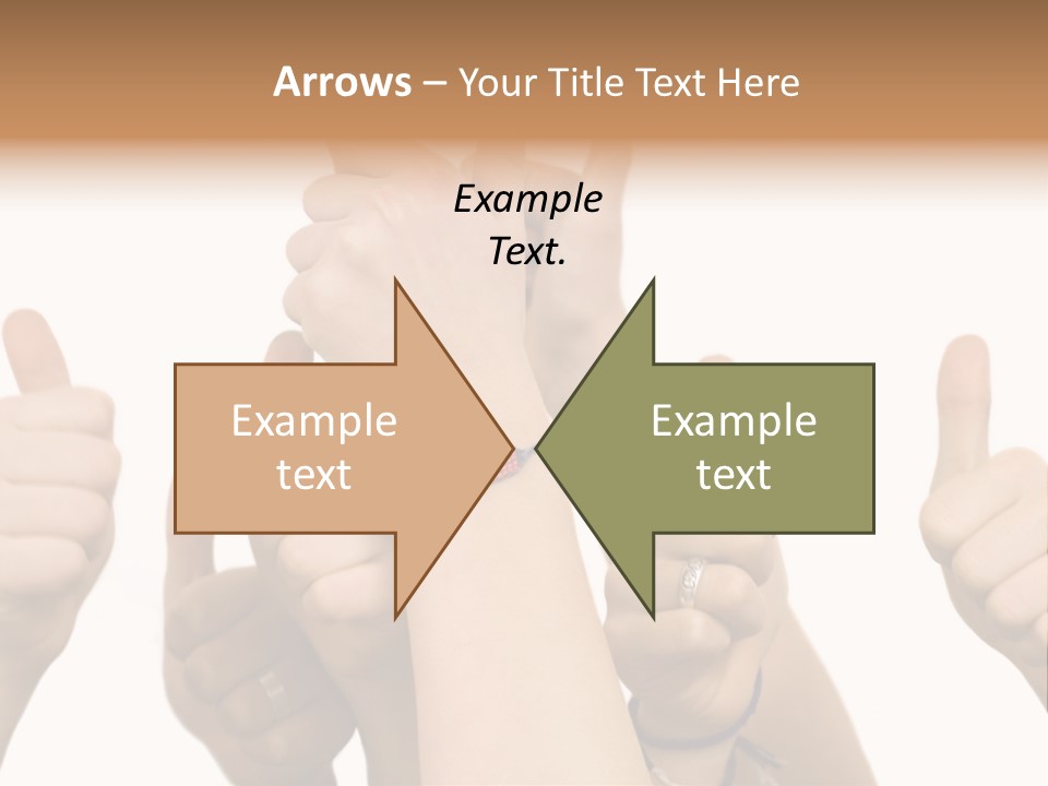 Girls Sign Joy PowerPoint Template