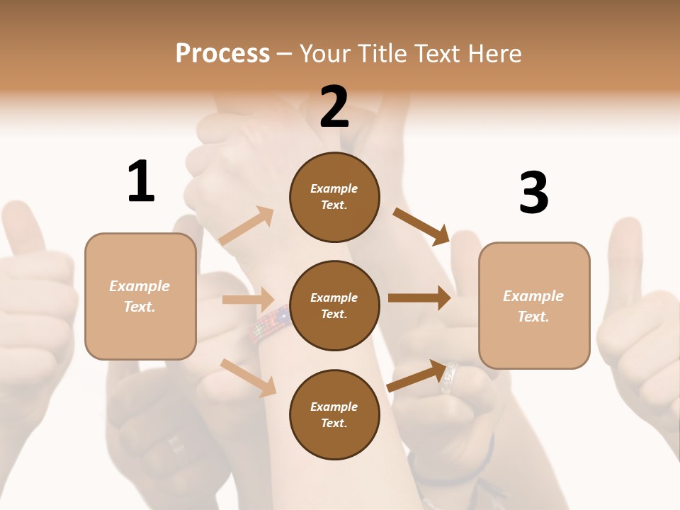 Girls Sign Joy PowerPoint Template