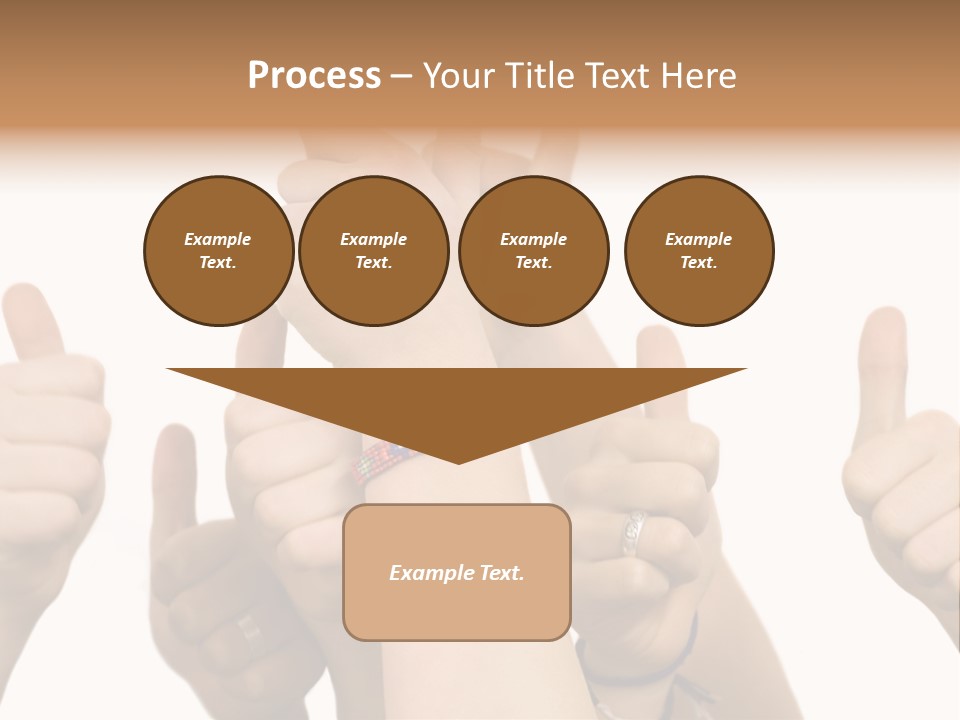 Girls Sign Joy PowerPoint Template