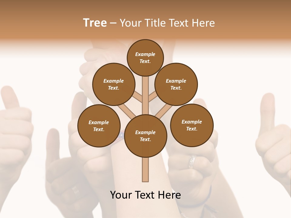 Girls Sign Joy PowerPoint Template