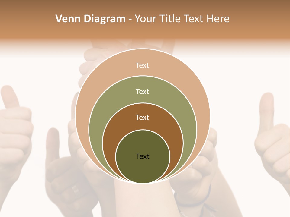 Girls Sign Joy PowerPoint Template