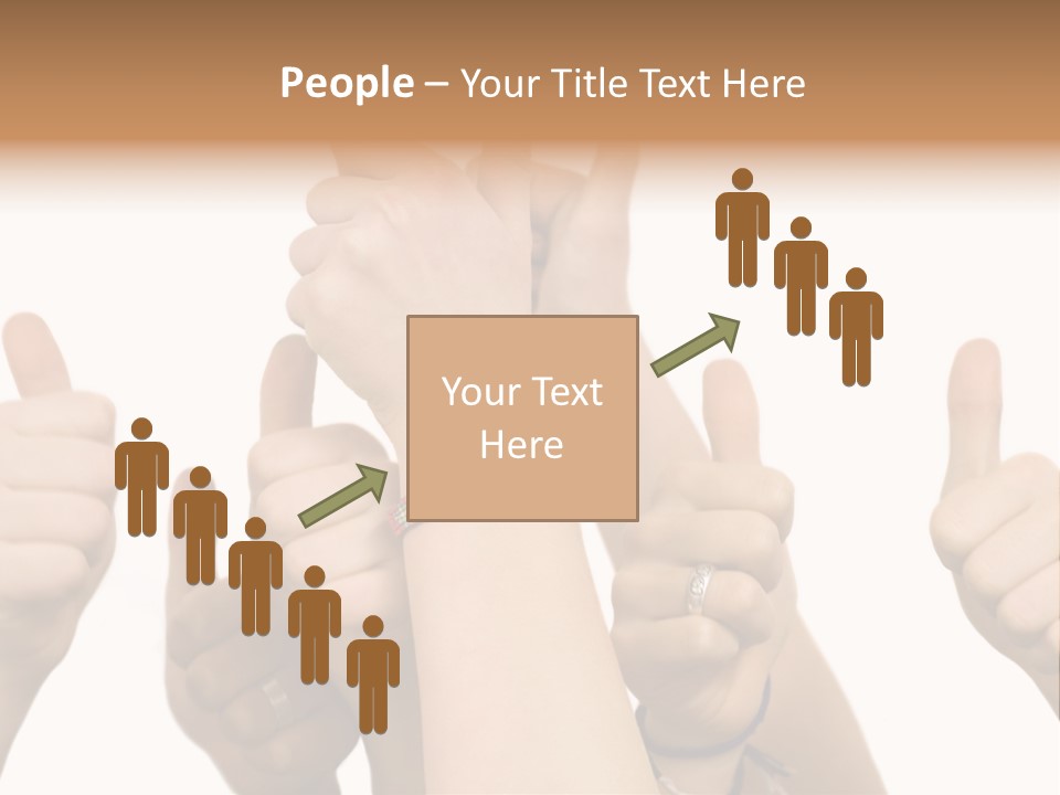 Girls Sign Joy PowerPoint Template